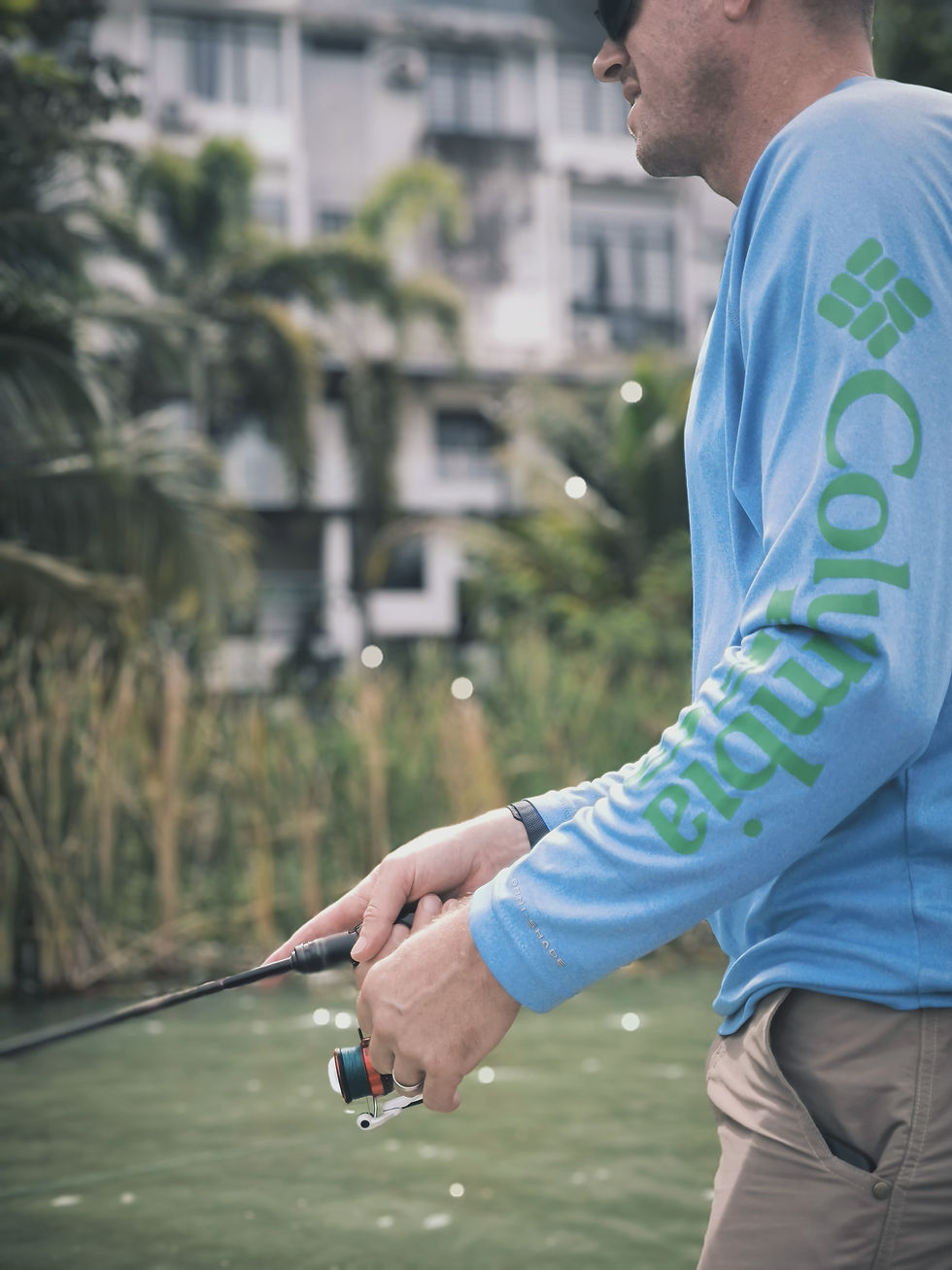 Kuala Lumpur urban peacock bass fishing