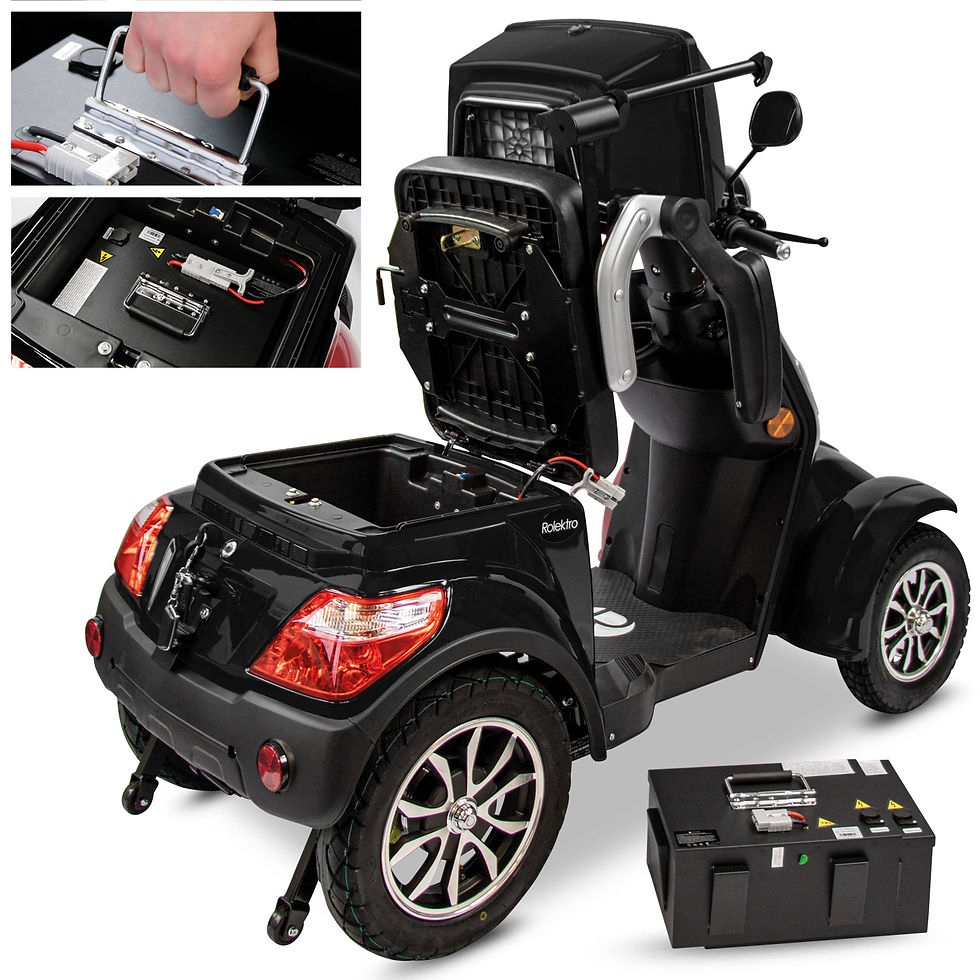 Miniaturbild: E-Quad 25 V.3 Lithium, Schwarz