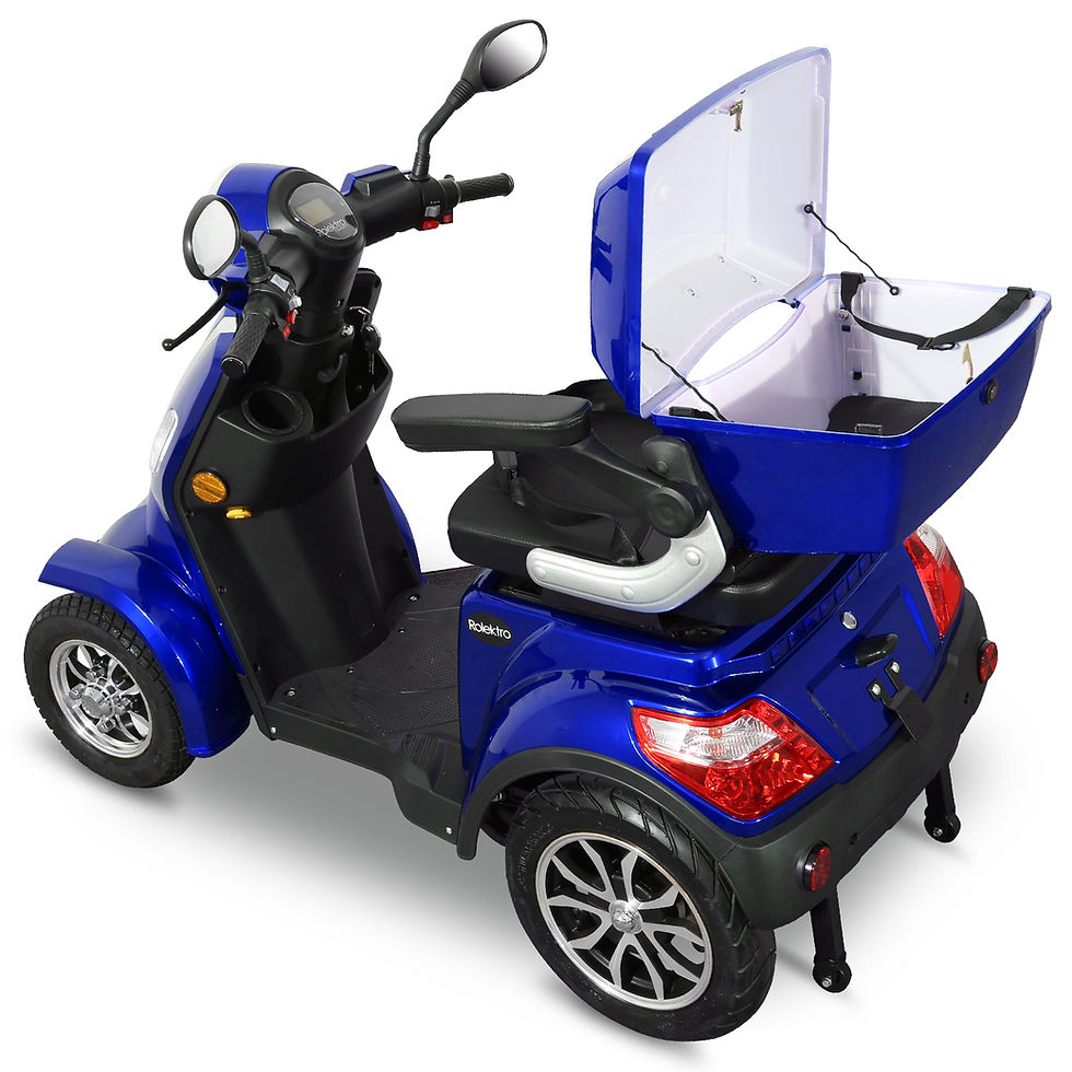 Miniaturbild: Rolektro E-Quad 25 V.2 Blei-Gel, Blau