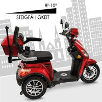 Miniaturbild: Rolektro E-Trike 25V.3 Lithium, Rot