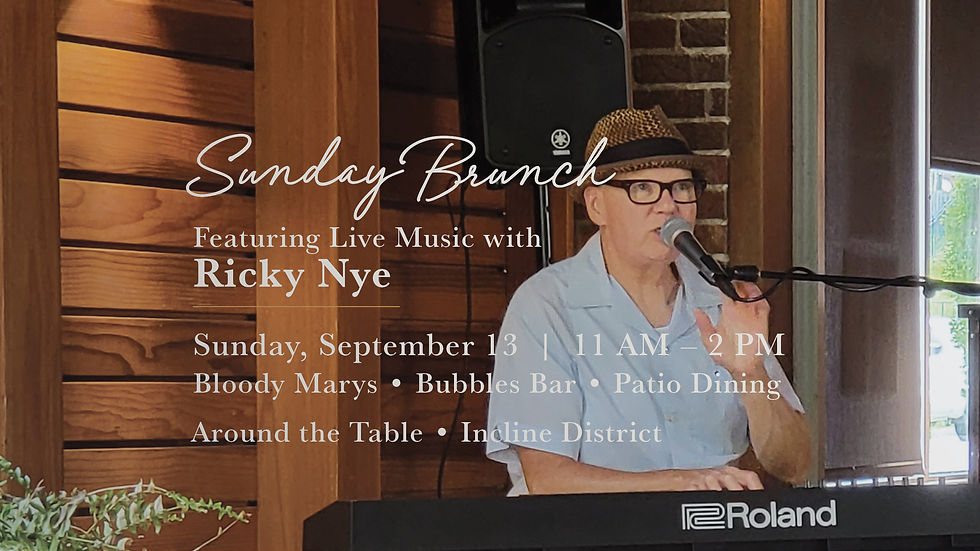 Sunday Brunch with Live Music by Ricky Nye
