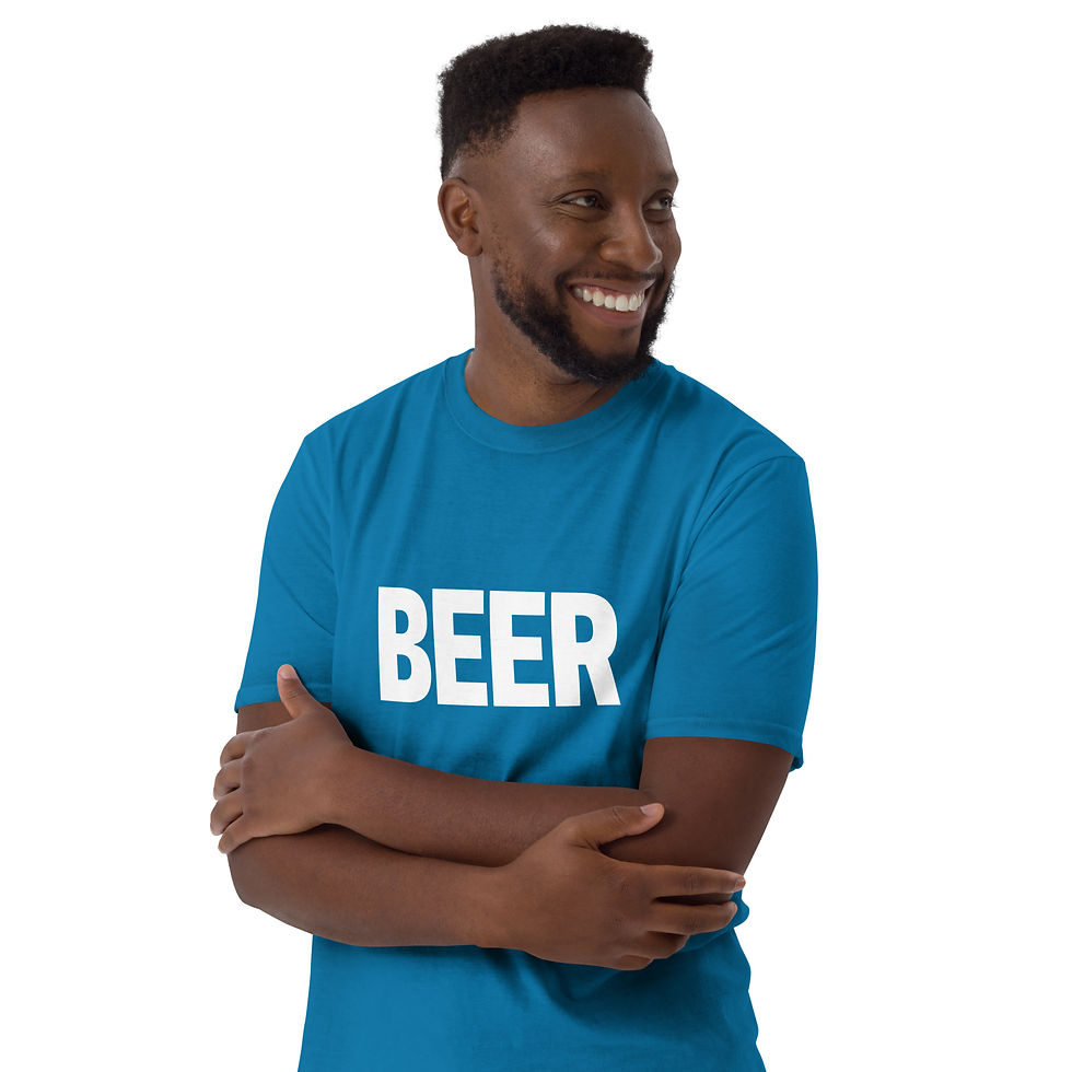 Thumbnail: "BEER" Short-Sleeve Unisex T-Shirt