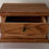 Thumbnail: Antique Mahogany, Front View, Opened