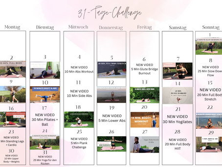 31-Tages-Challenge im Jänner