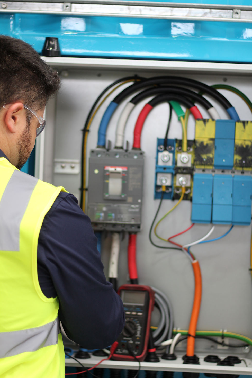 Modular Data centre connection and inspection