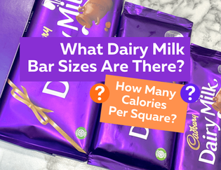 Dairy Milk Bar Sizes & How Many Calories Per Square