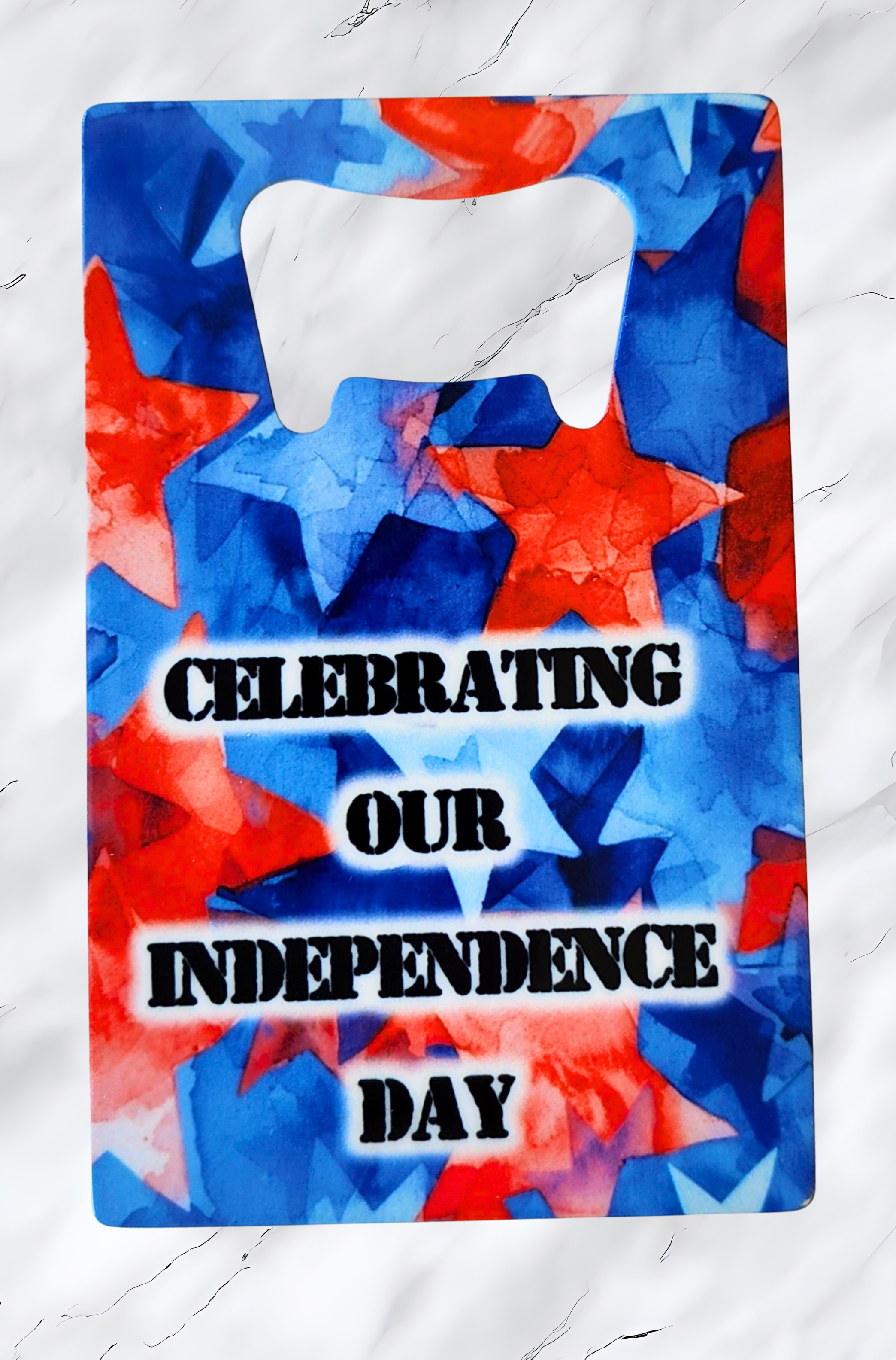 Celebrating Our Independence Day – Patriotic Steel Bottle Opener