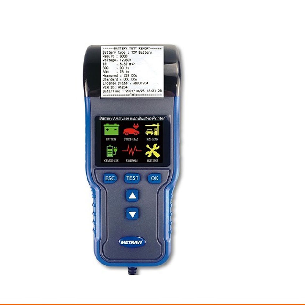 Thumbnail: BATTERY ANALYSER WITH BUILT-IN PRINTER BT-900