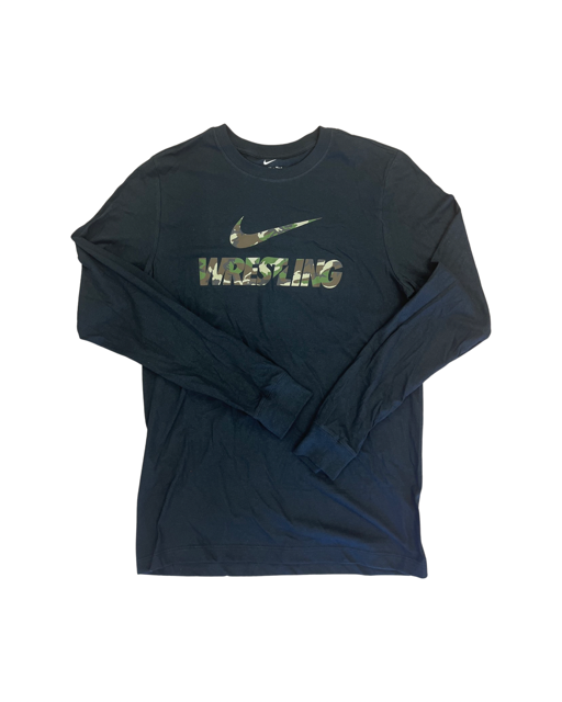 Nike Wrestling Long Sleeve Cotton Tee