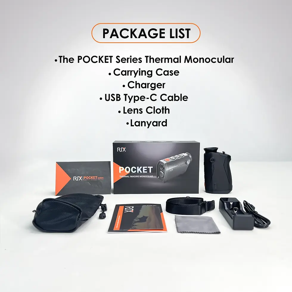 Thumbnail: Rix Optics Pocket K3 Whats In The Box