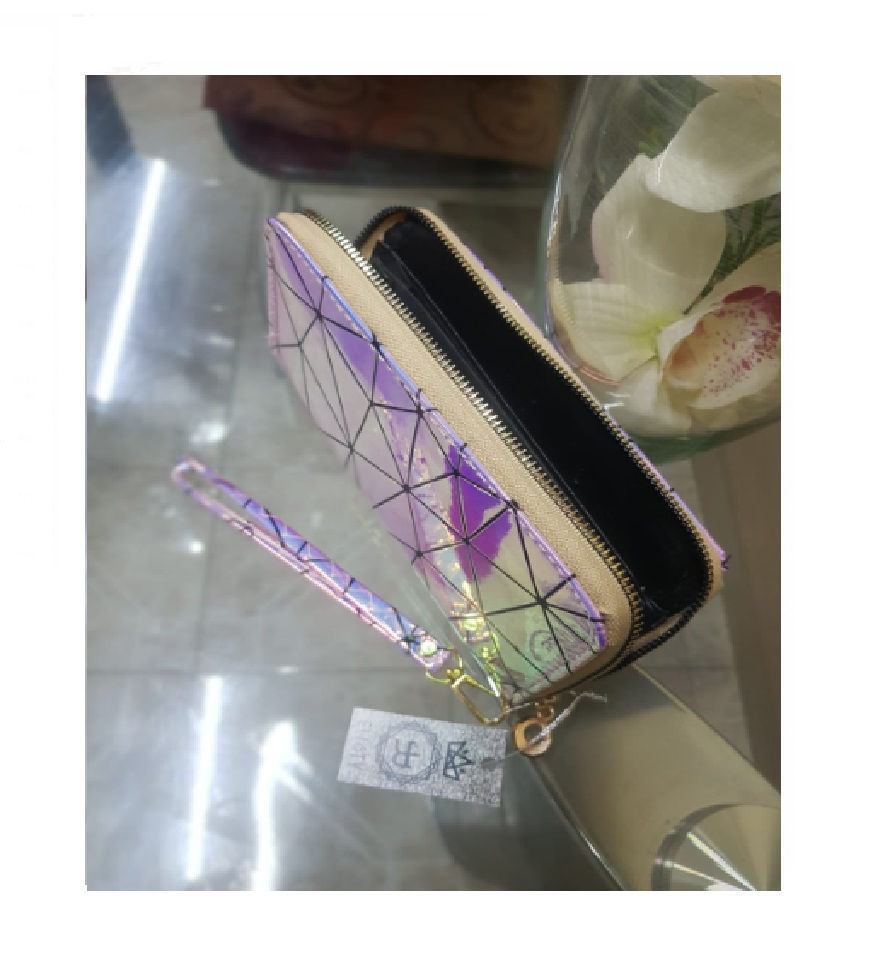 Miniatura: Cartera de Mano Morado Tornasol