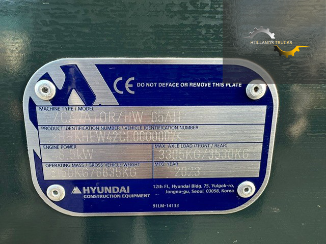 Thumbnail: Hyundai HW65A