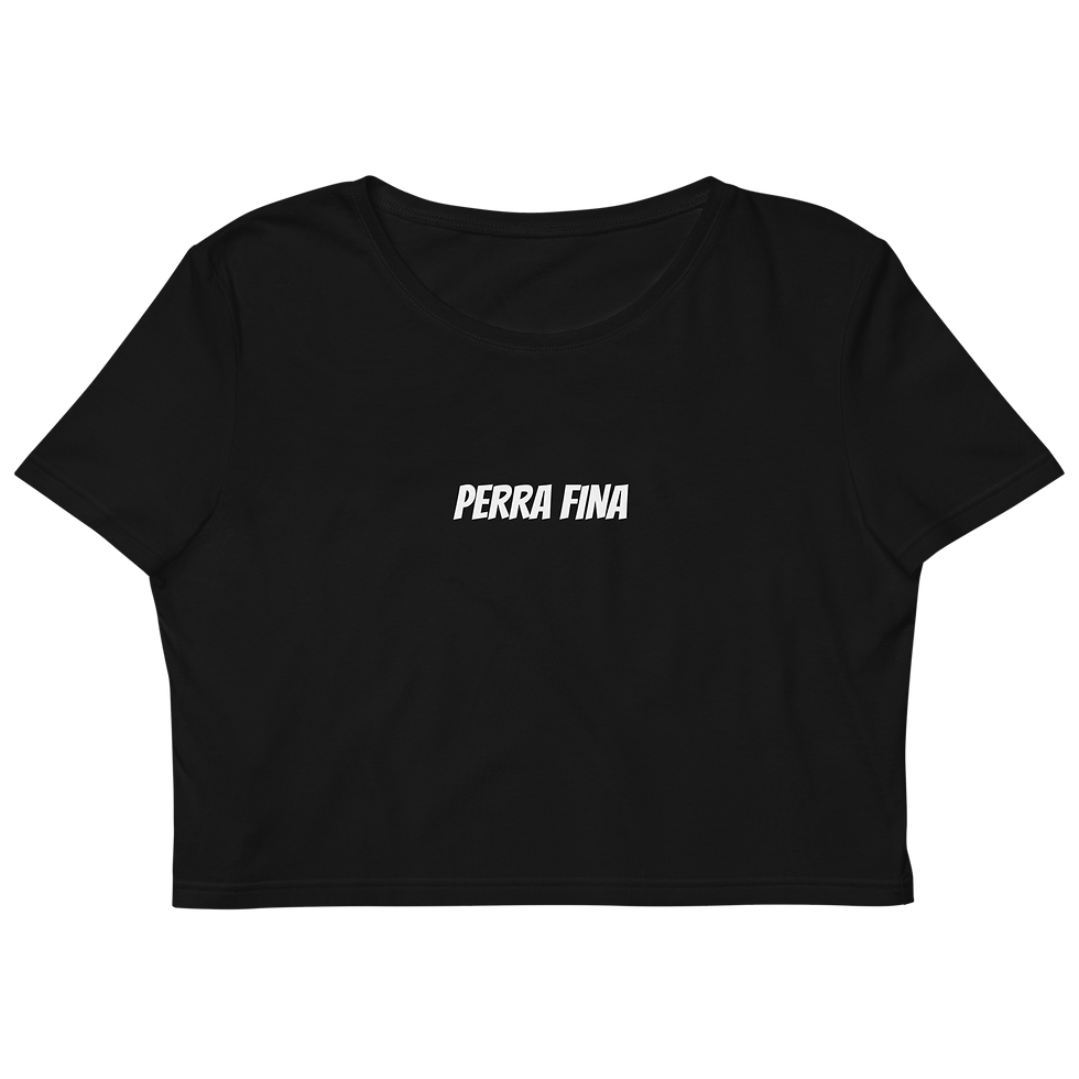 PERRA FINA Organic Crop Top