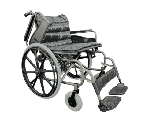 Silla de Ruedas bariátrica Acolchada 125 KILOS