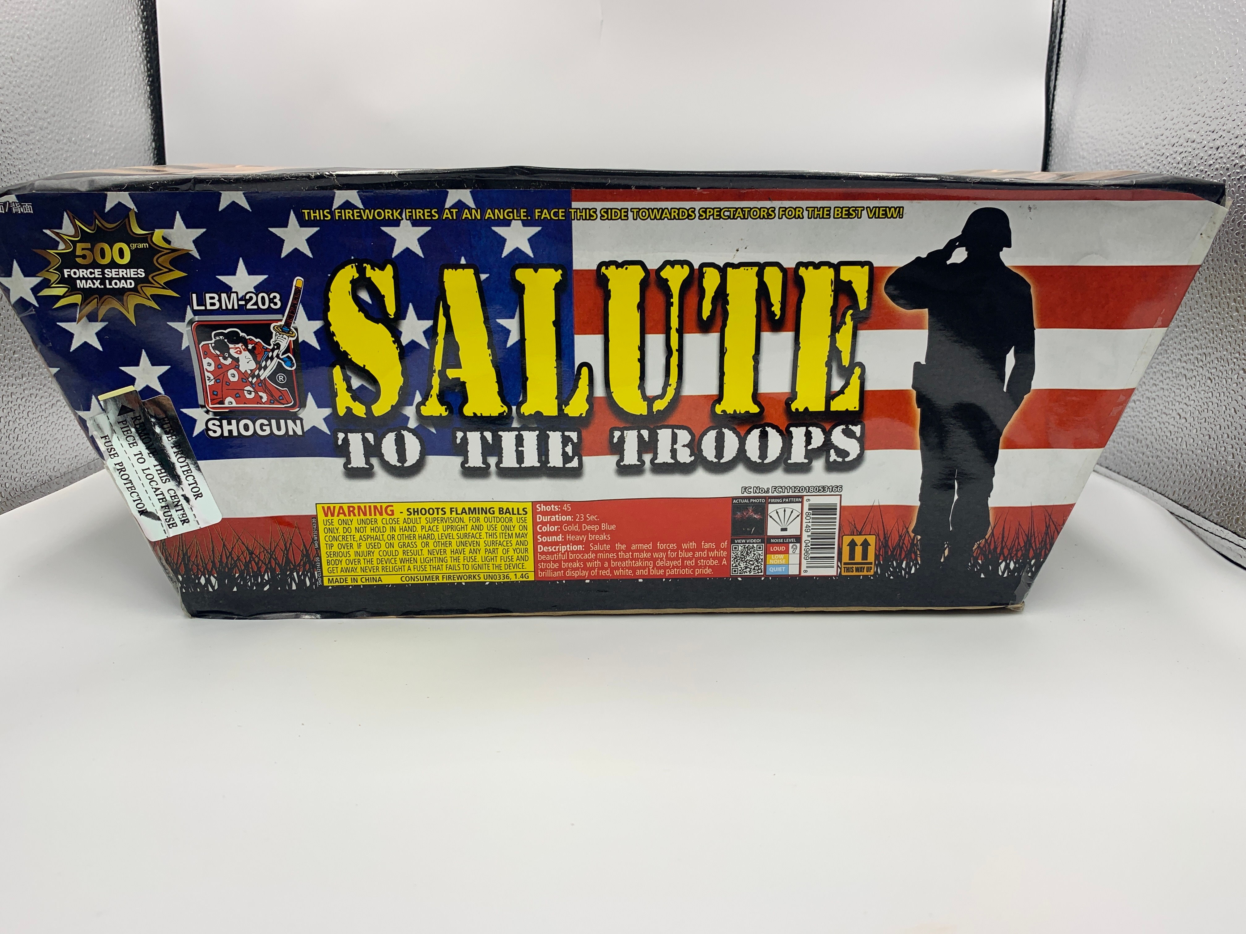 SALUTE TO THE TROOPS