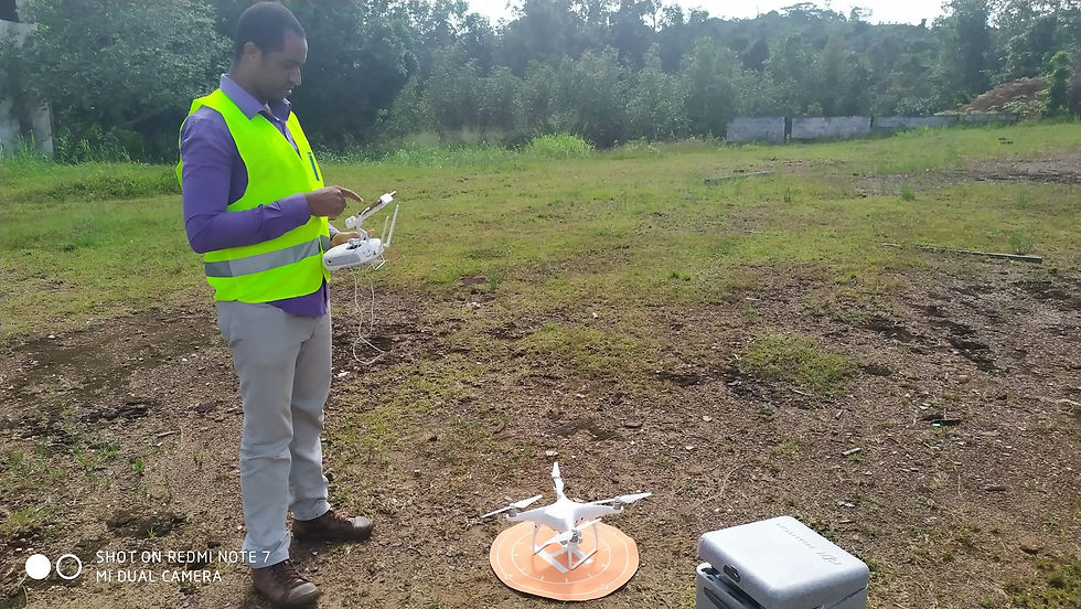 Des drones civils pour cartographier les mangroves