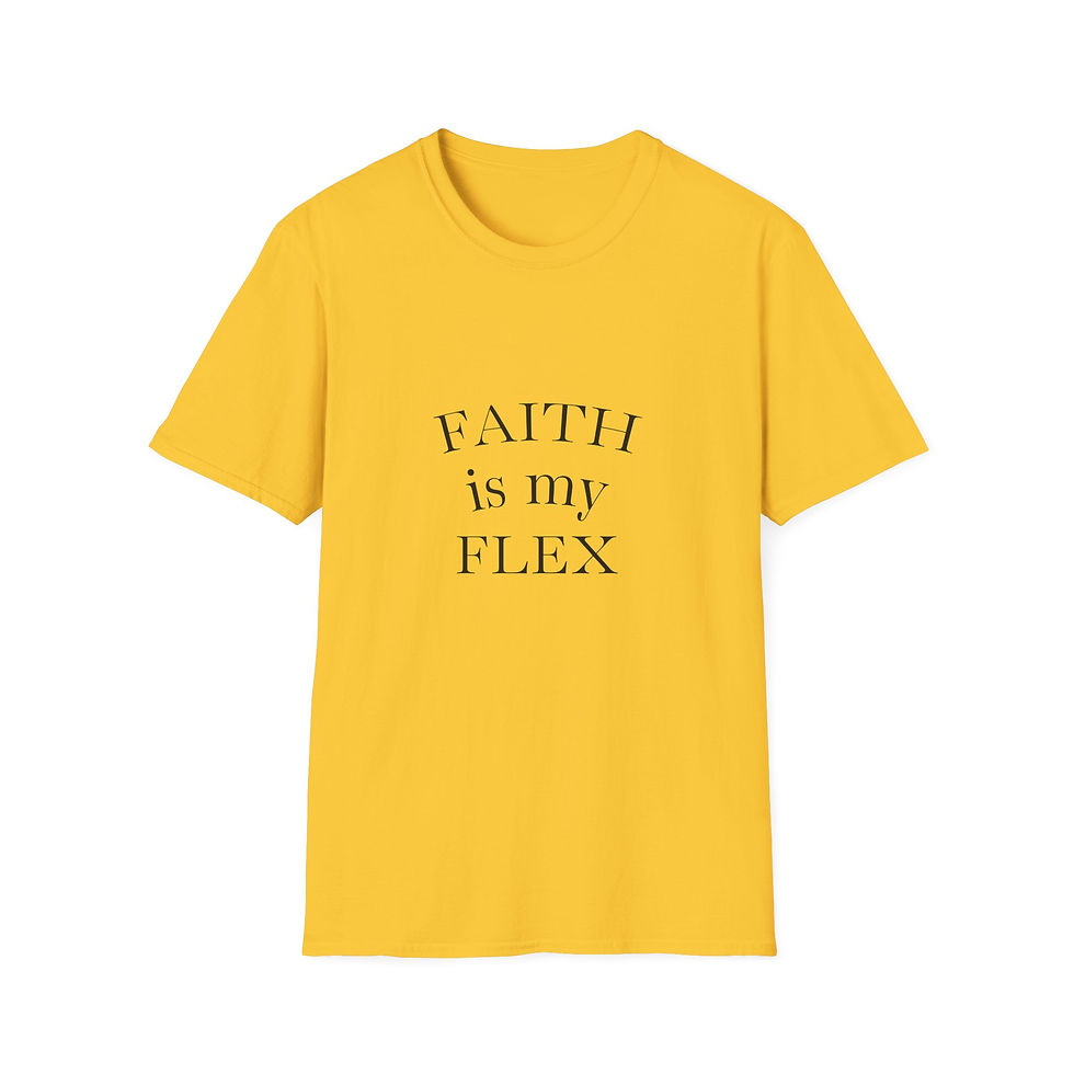 Thumbnail: Faith is My Flex Unisex T-Shirt