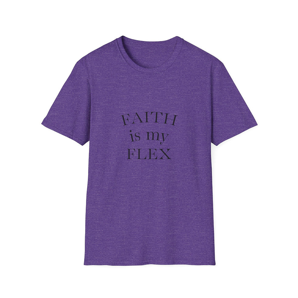 Thumbnail: Faith is My Flex Unisex T-Shirt