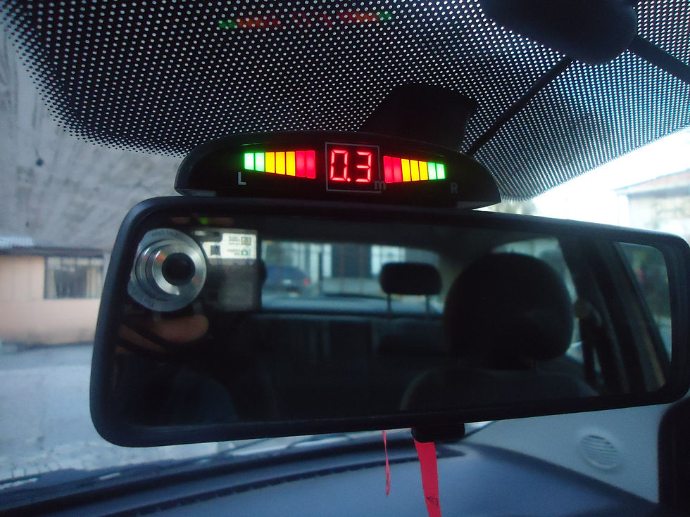 visor numerico com aviso sonoro