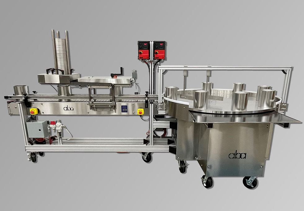 ABA-M562 Lid Dropper, Press, Rotary Table