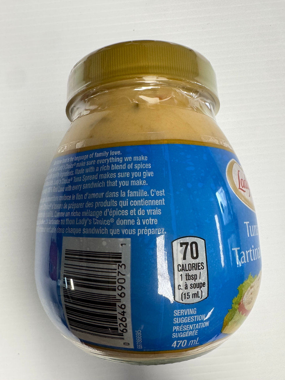 Thumbnail: LadysChoice TunaSprd 470ml