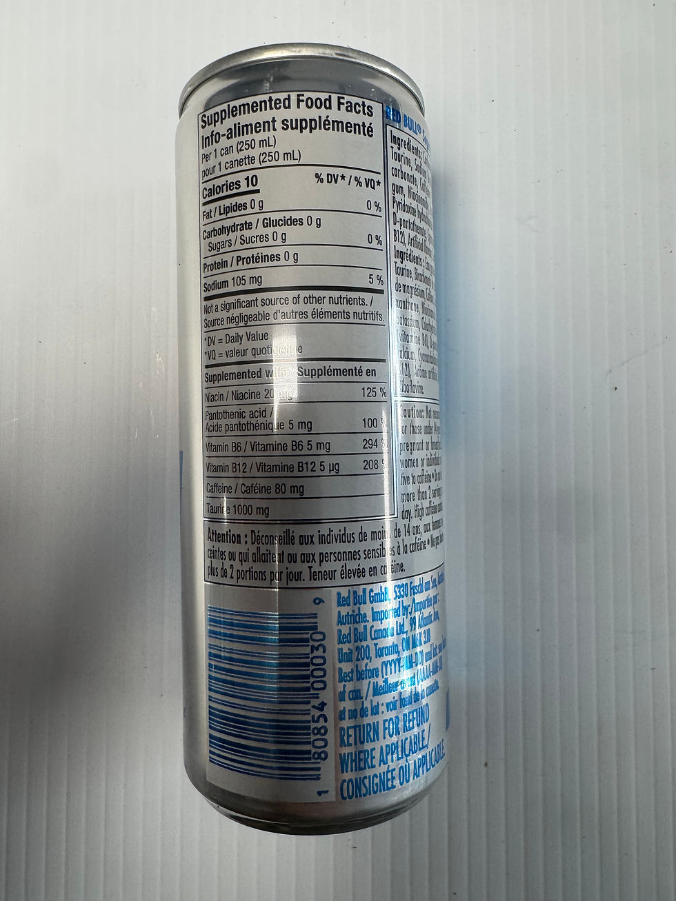 Thumbnail: RedBull Sugar Free 473ml