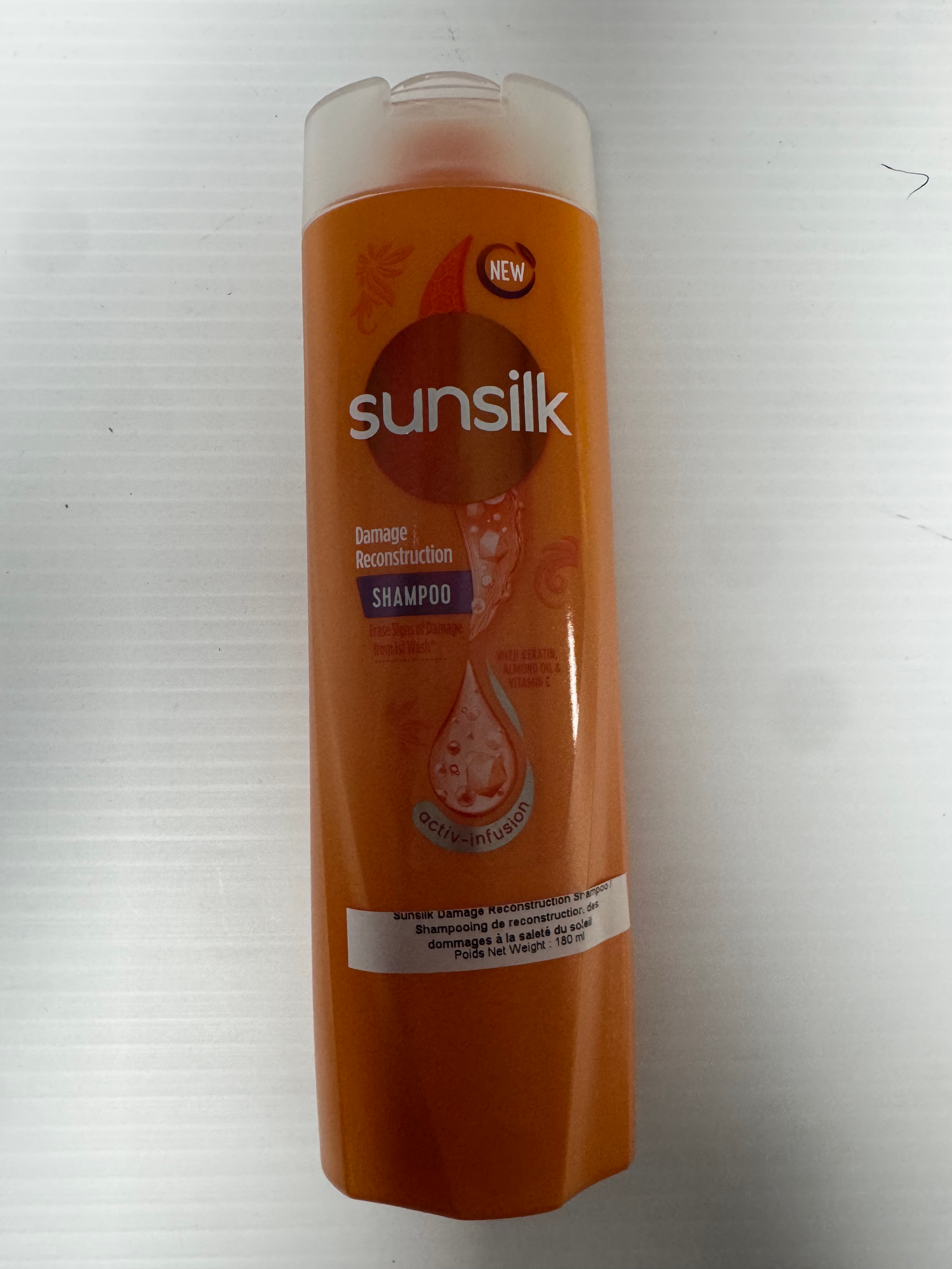 Sunsilk Shampoo Damage Reconstruction Orange 180ml