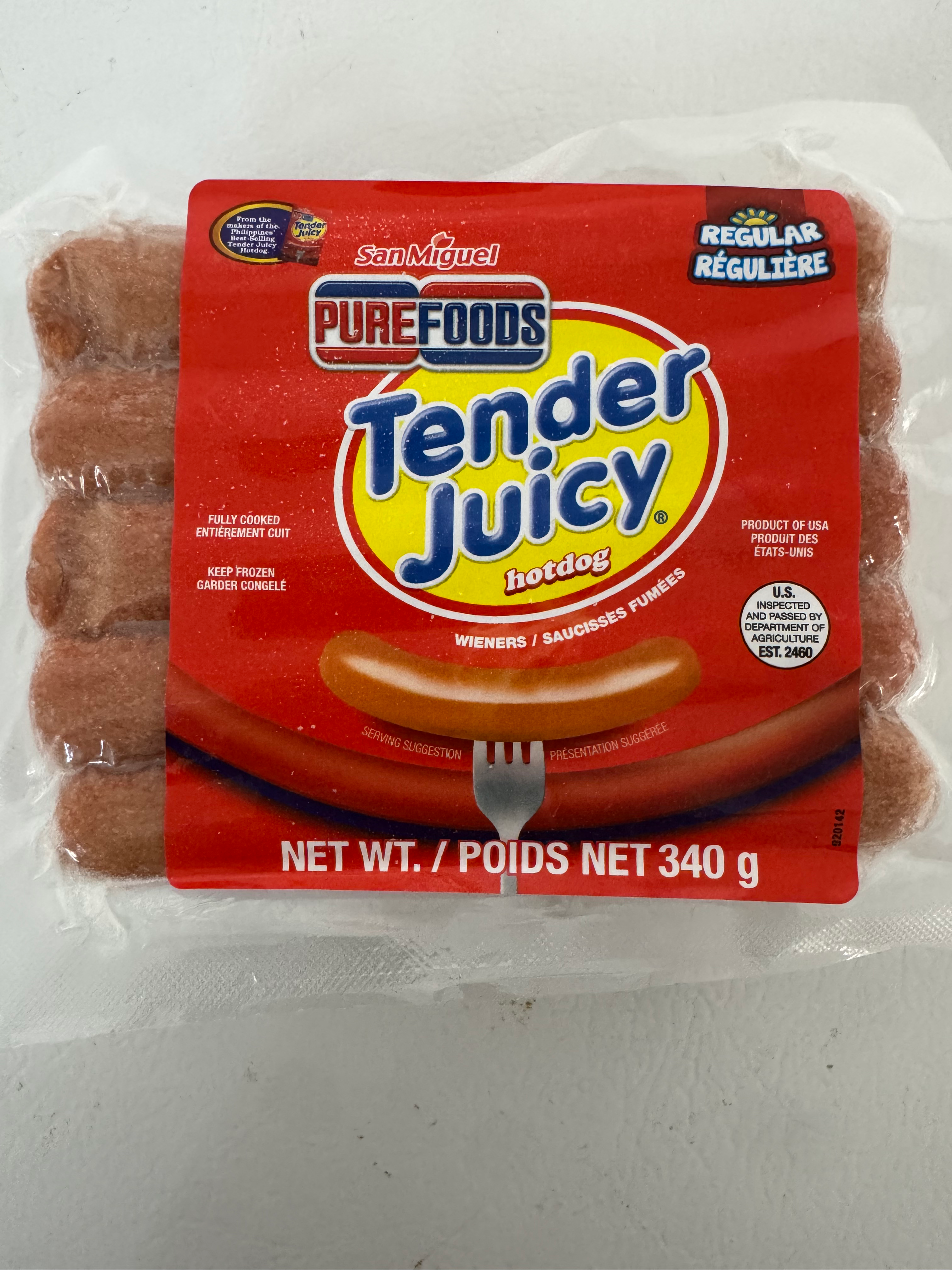 Purefoods Tender Juicy regular 340g