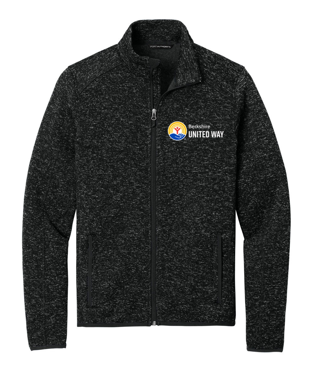 Berkshire United Way Logo Sweater Fleece Jacket