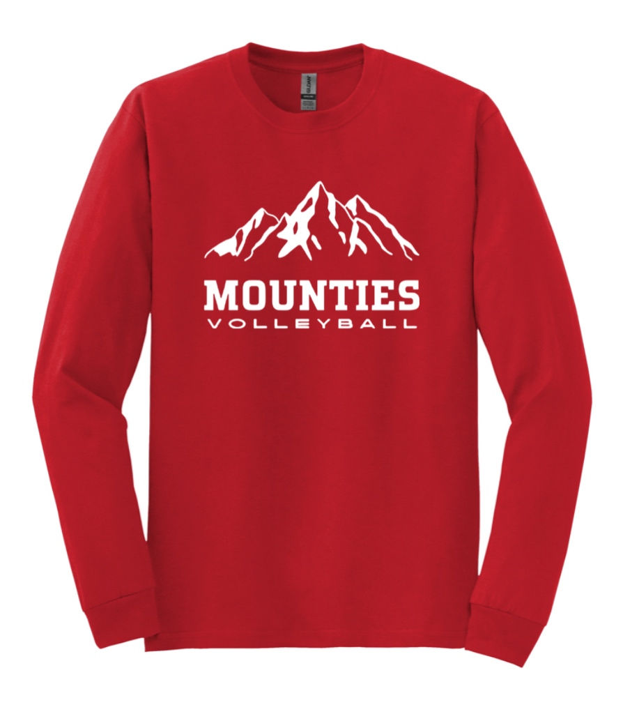 Thumbnail: Mounties Volleyball DryBlend T-Shirts 