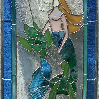 Mermaid and Sea Turtles