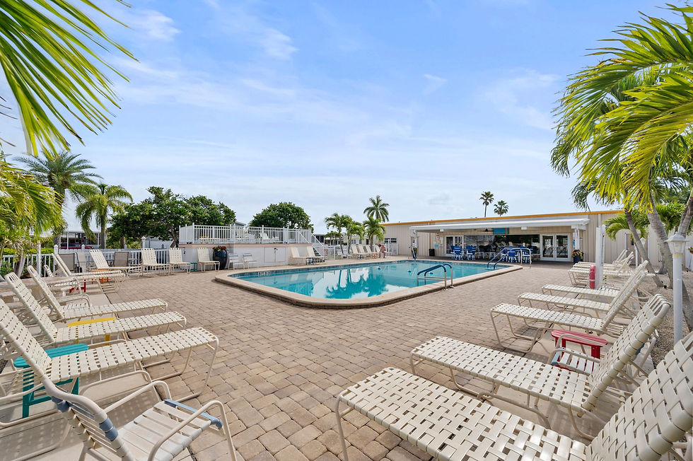 Pool deck