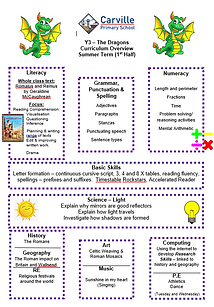 Curriculum Overview - Y3 Summer 1 2019.P