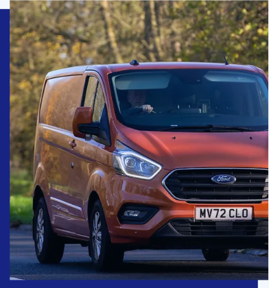 Front view of a van | Custom Van Builds