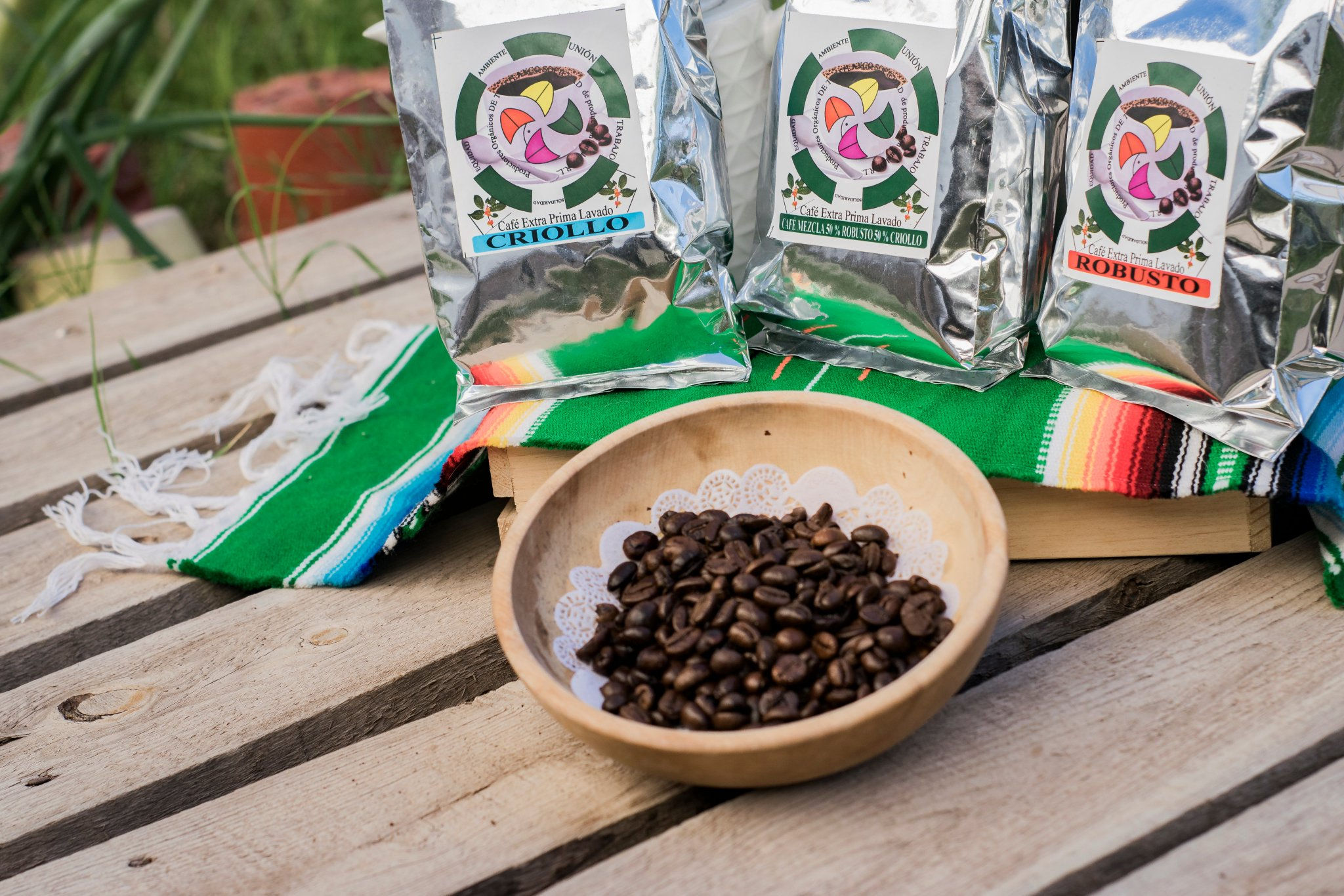 1/4 kg de café criollo