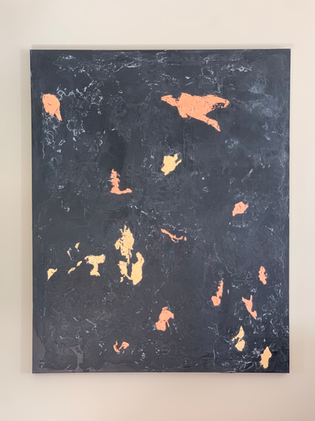 "Untitled" is a 40" x 52" painting on canvas