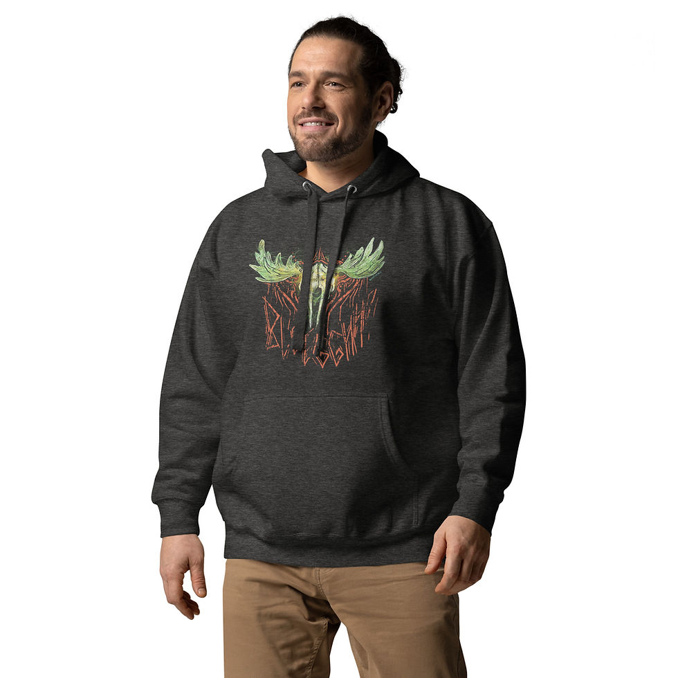 Thumbnail: Bleggghhh - Faux Metal Band Hoodie