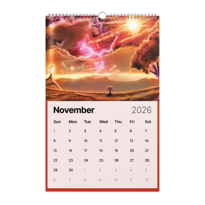 Thumbnail: Space Viking Productions 2026 Calendar