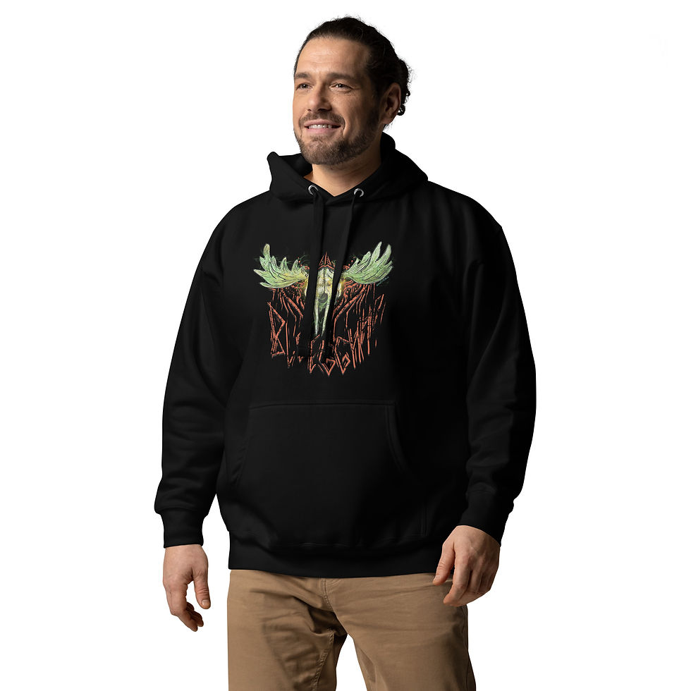 Thumbnail: Bleggghhh - Faux Metal Band Hoodie