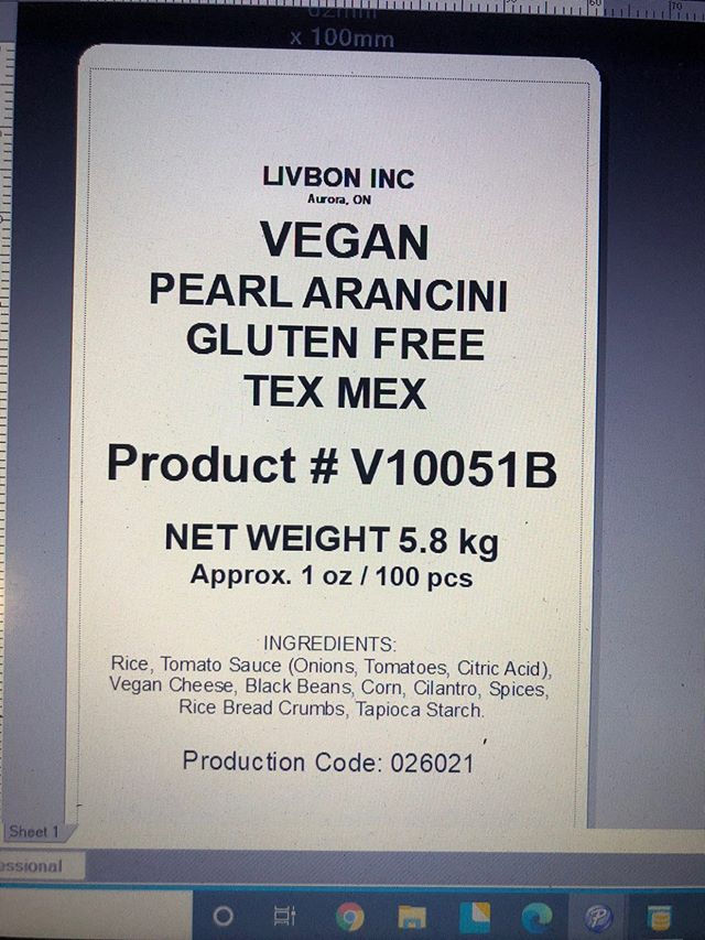 Thumbnail: LivBon Arancini - Vegan TexMex