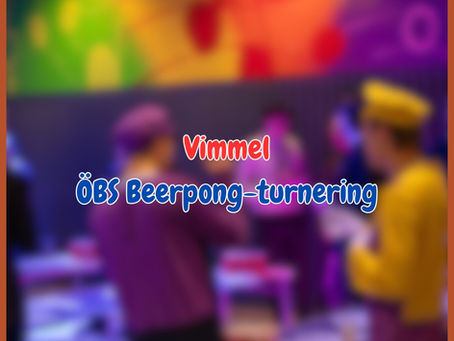 Vimmel: ÖBS beerpong turnering