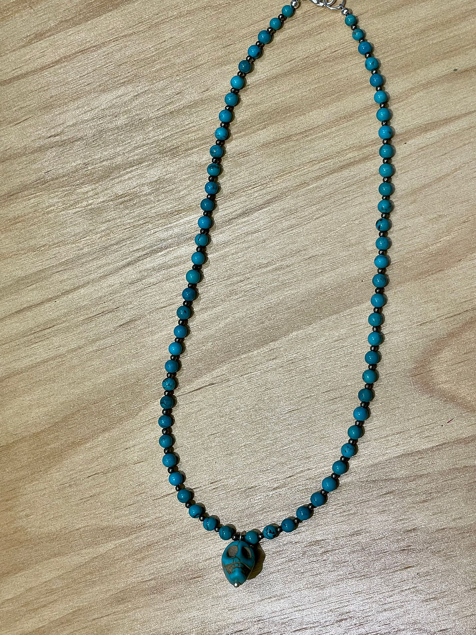 Thumbnail: Skull Choker Necklace
