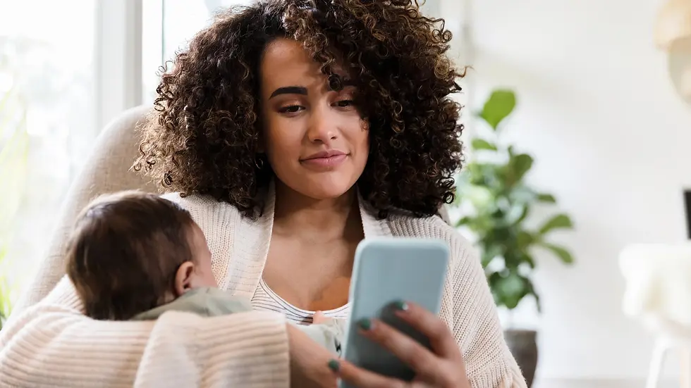Smartphones and the mental health of new mothers (Social Media & New Moms)