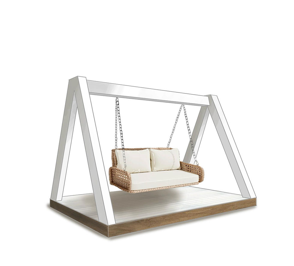Miniaturbild: SCHAUKEL "SWING LOUNGE" - WHITE