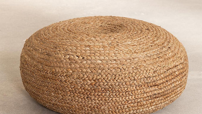 SITZ POUF JUTE