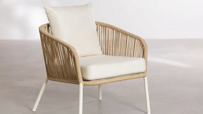 LOUNGE SESSEL - BALI WHITE