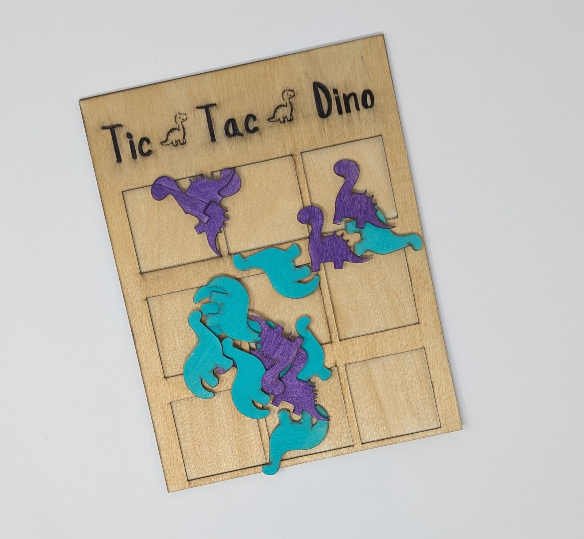 Tic-Tac Dino | Charlie And Ruby Sue Lindsey Klein  | Local. Denver