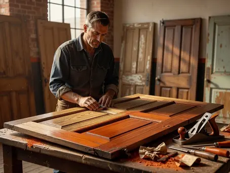 Why Restoring Your Wooden Doors Beats Replacing Them