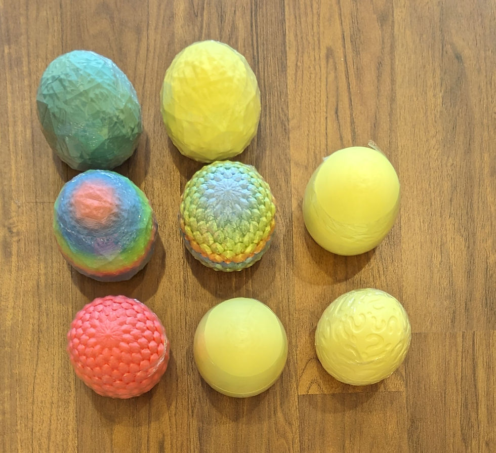 Orange Dot 3-D Printed Toys | Dads Dodads Bill Bronson | Local. Denver