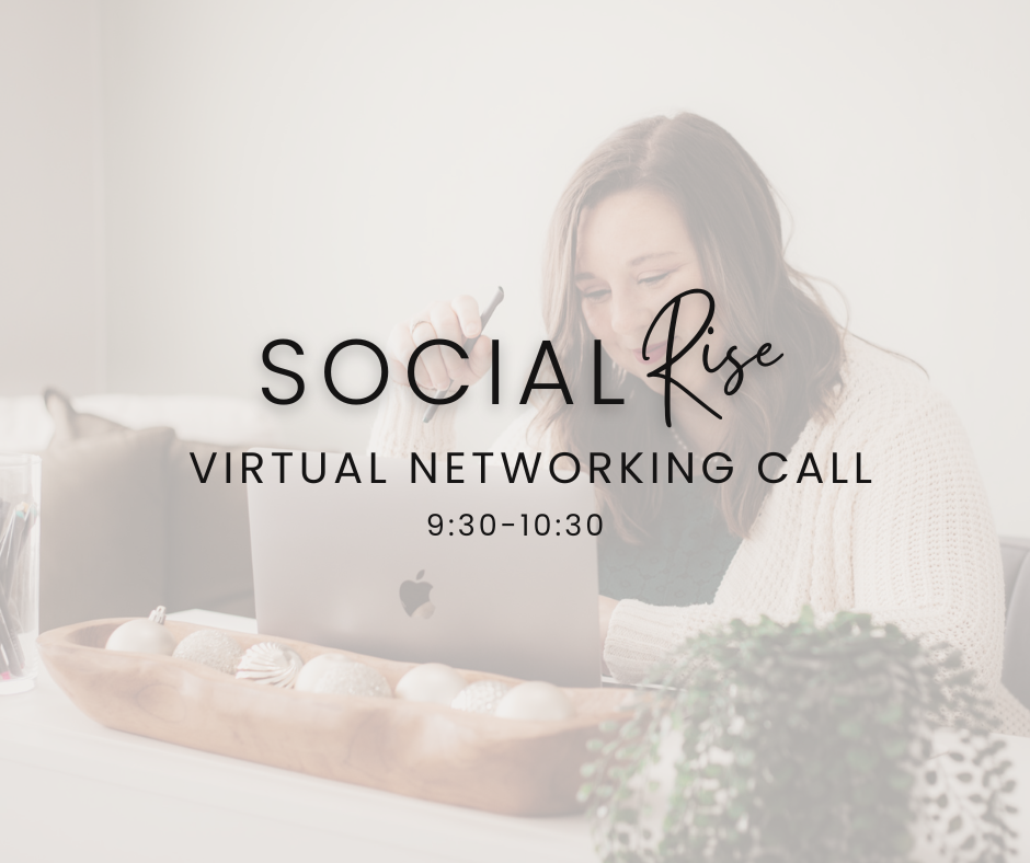 Social Rise Virtual Networking | We Rise Collective